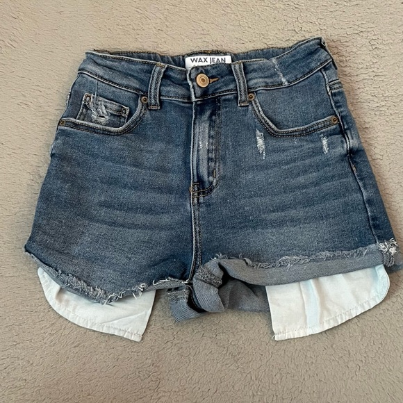 Small Wax Jean Shorts - Picture 1 of 3